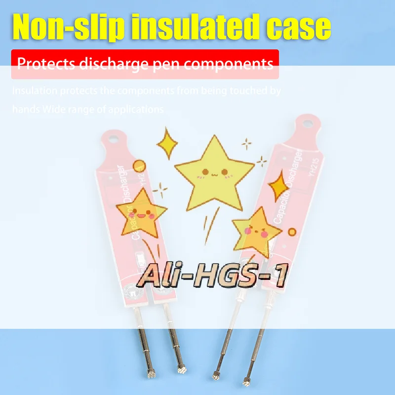 

AC/DC Capacitor Discharge Pen,1000V Safe Discharge Tool with LED Indicator,Anti-Shock for 2200UF Capacitors,ElectricianMust-Have