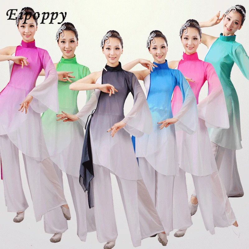 

Chinese National Dance Costume Stage Women Dance Costume National Dance Costume