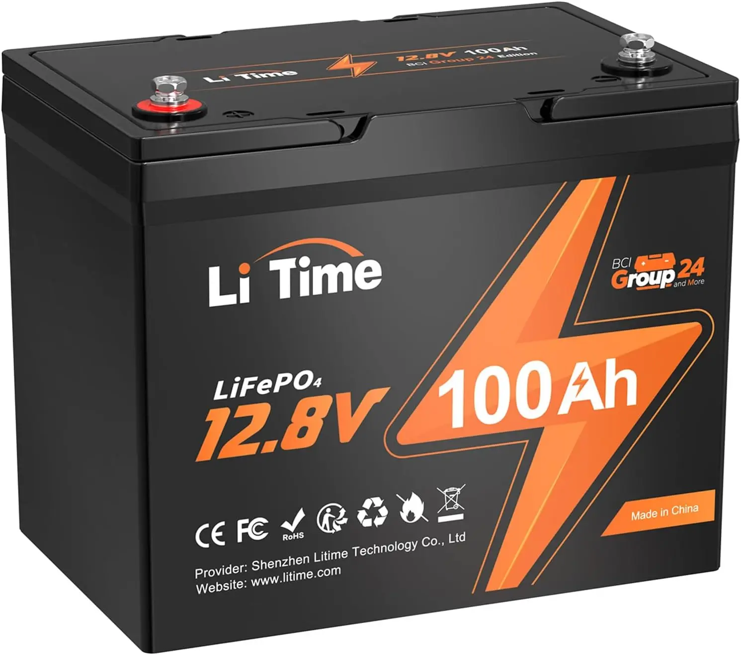 

12V 100AH 200AH LiFePO4 Bluetooth Battery for RV Camping Marine Backup power Solar Home Off-Grid System