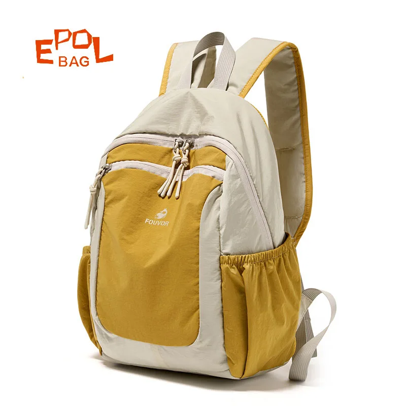 

EPOL Outdoor Ultra-light Backpack Women New Lightweight Travel Mountaineering Bags Waterproof Casual Sports Female Bags 3068-06