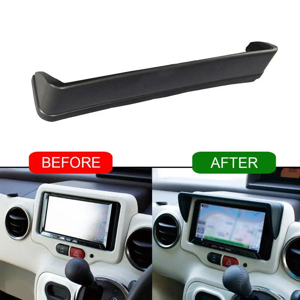 Car Navigation Sunshade Visor Dashboard GPS Hood Display Screen Sun Protection Reduce Glare Reflection Auto Interior Accessories