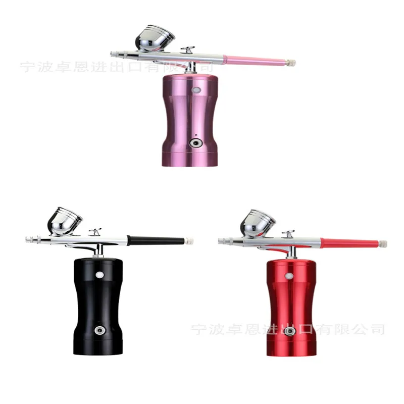 

Newest Product Cake Decoration Portable Airbrush Set Mini Air Compressor Spray Gun Airbrush Guns for Kitchen Tool