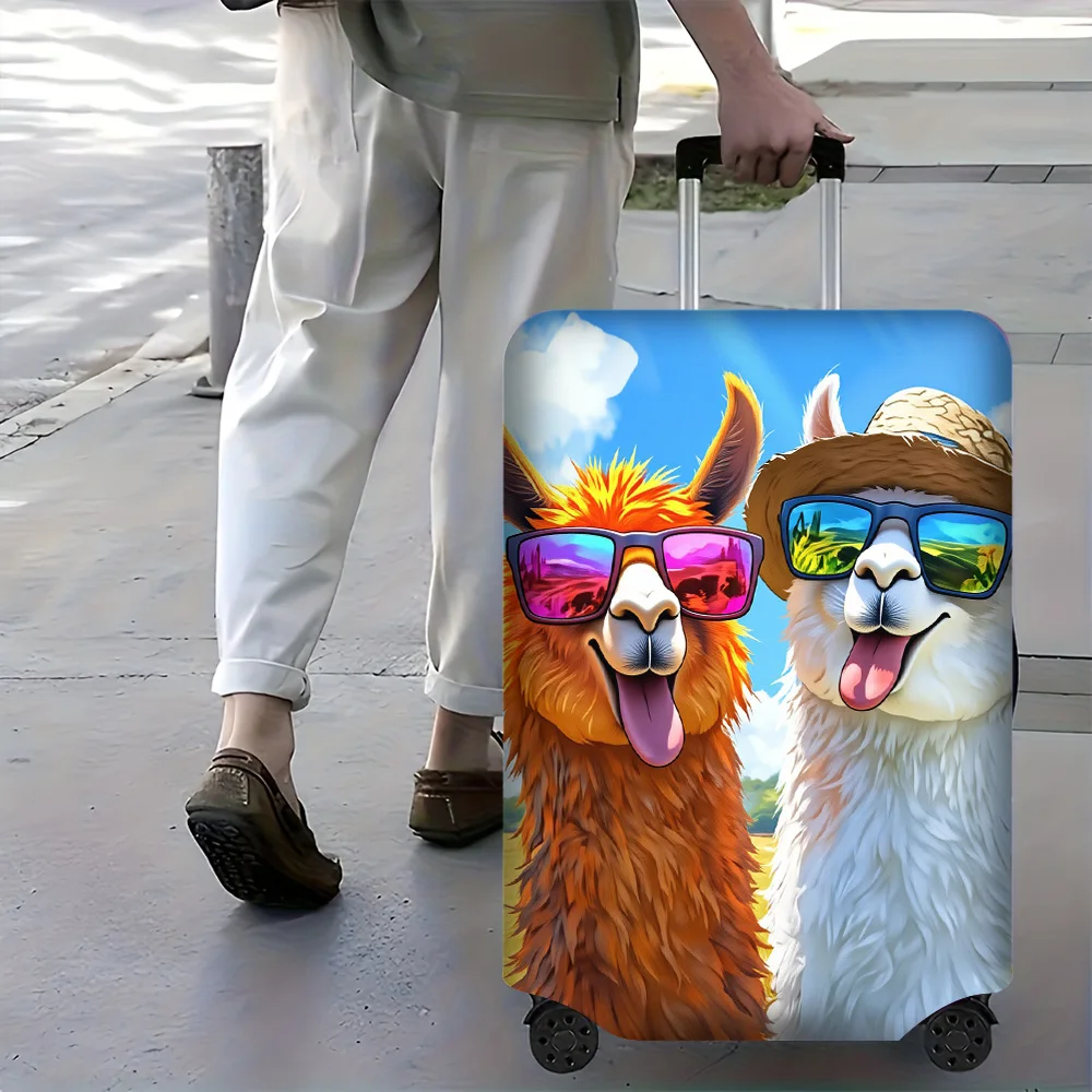 capa-de-bagagem-com-estampa-de-alpaca-alegre-1-peca-para-malas-de-18-32-polegadas-acessorio-de-viagem-elastico-e-a-prova-de-poeira-com-laranja-vibrante