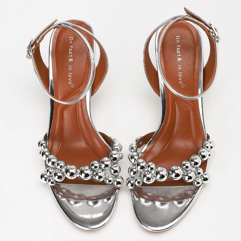 

Fashion High-heeled Women Pumps Ankle Strap Open Toe Sexy Banquet Party Dress Shoes Designer Thin Heels Sandals for Women