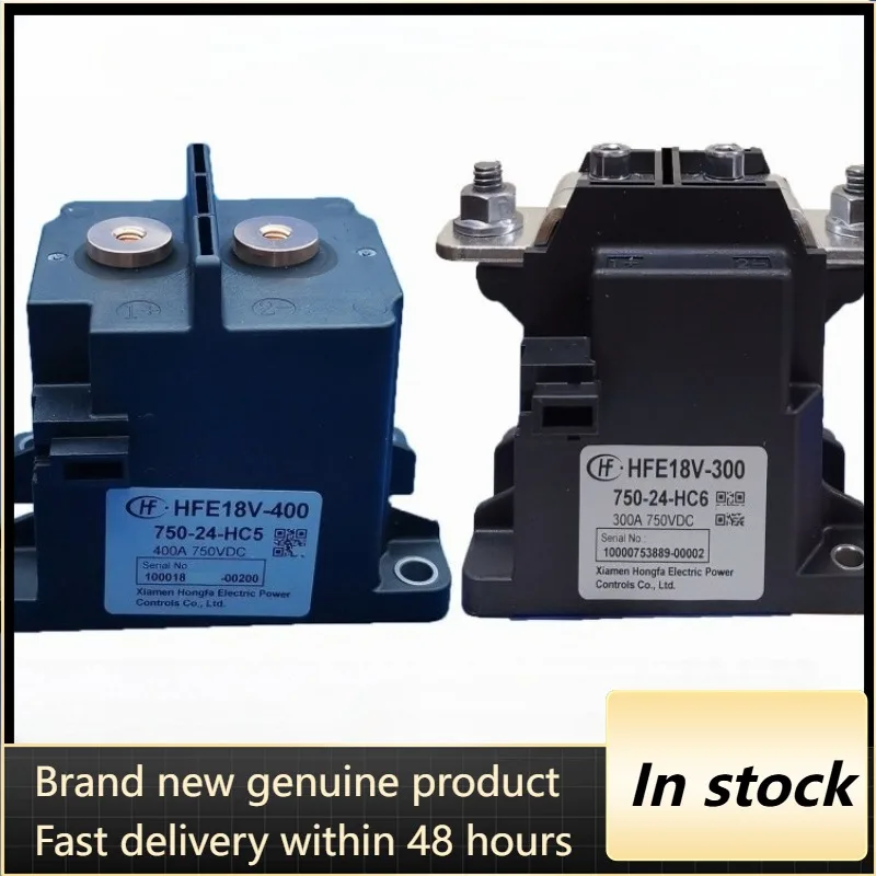 New 1pcs/lot HFE18V-300/400 750-12 24-HC5-HC6 High voltage relay contactor