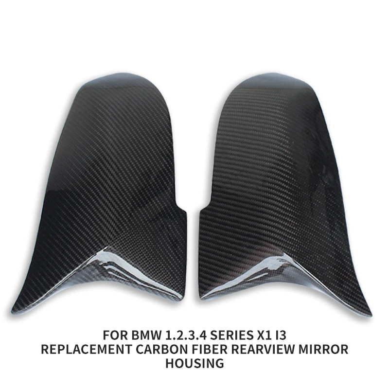 

For BMW 1 2 3 4 Series F20 F22 F23 F30 F35 F32 F33 F36 X1 E84 Rearview Mirror Carbon Fiber 1 Pair Replace Carbon Fiber Mirror