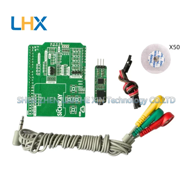 Biosensor kit Electromyography EMG electrocardiogram ECG electroencephalogram EEG electrocardiogram EOG signal acquisition