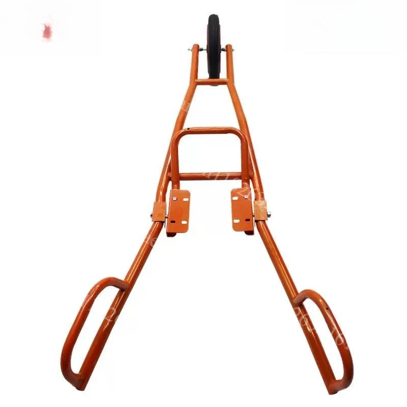 Hand Push single Wheel Ground Drilling Frame Agricultural Hole Drilling Ground Drilling Frame