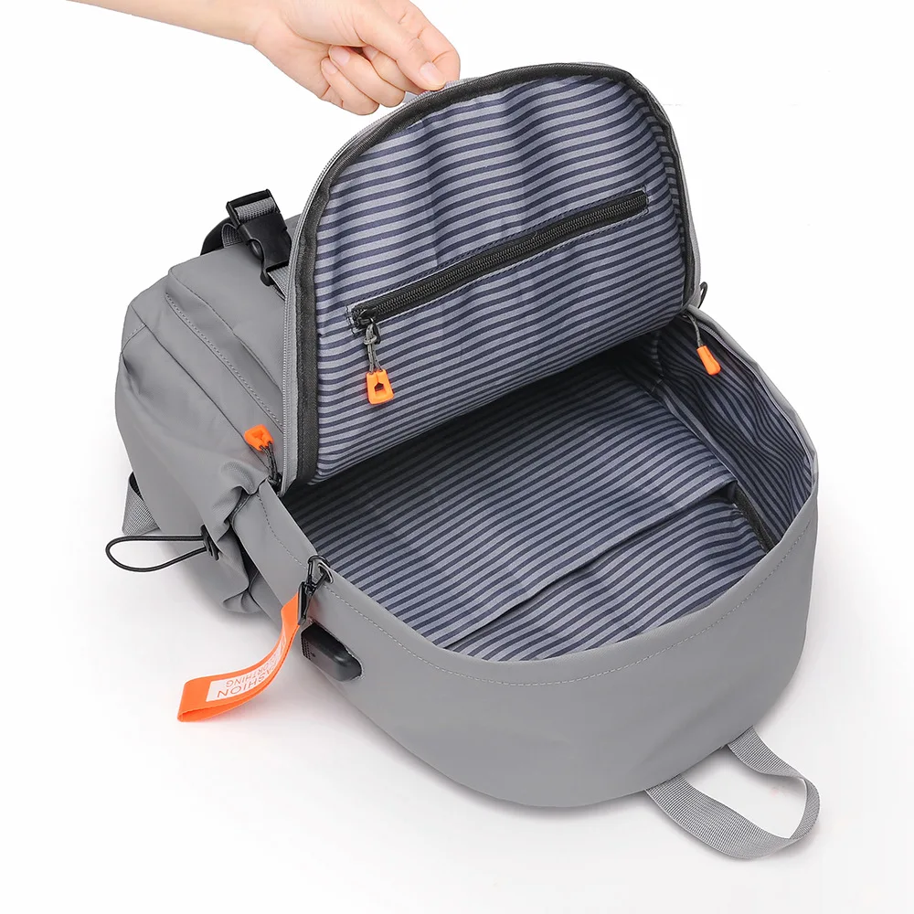 Business men's backpack, casual travel workwear, windproof and water-resistant large capacity bag