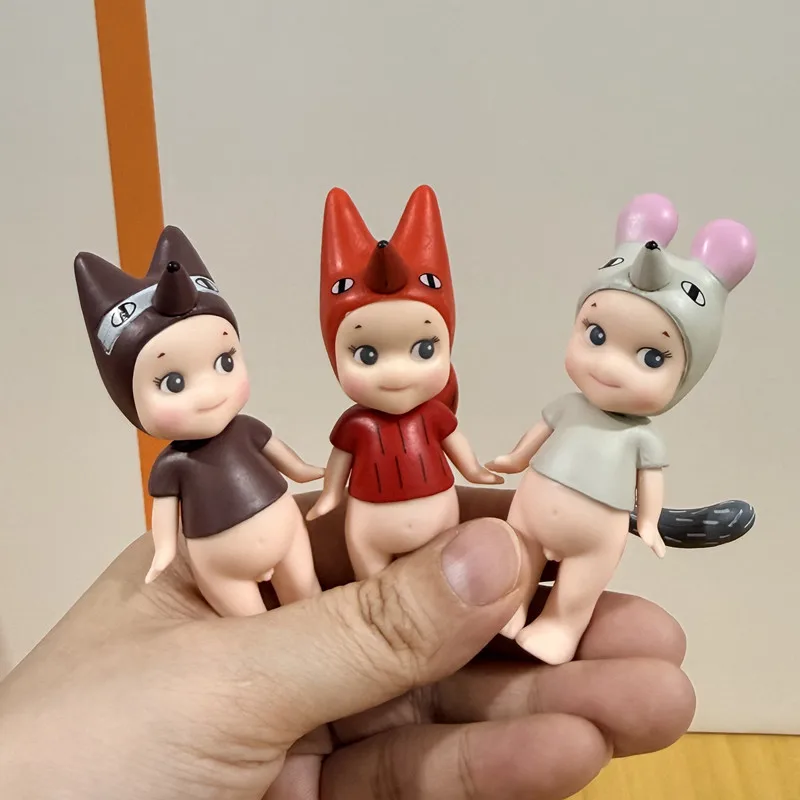 Niedliche Engel-Blindbox „Wundersame Tiere“-Serie Mini-Figuren im Anime-Stil – Schreibtischdekorationen (Weihnachts-/Geburtstagsgeschenk) – Detail 8
