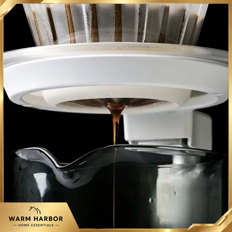 Guixu Flat Bottom Pour Over Coffee Dripper Compatible With 185 Filter Paper For Home Cafe Manual Brewing And Coffee Extraction