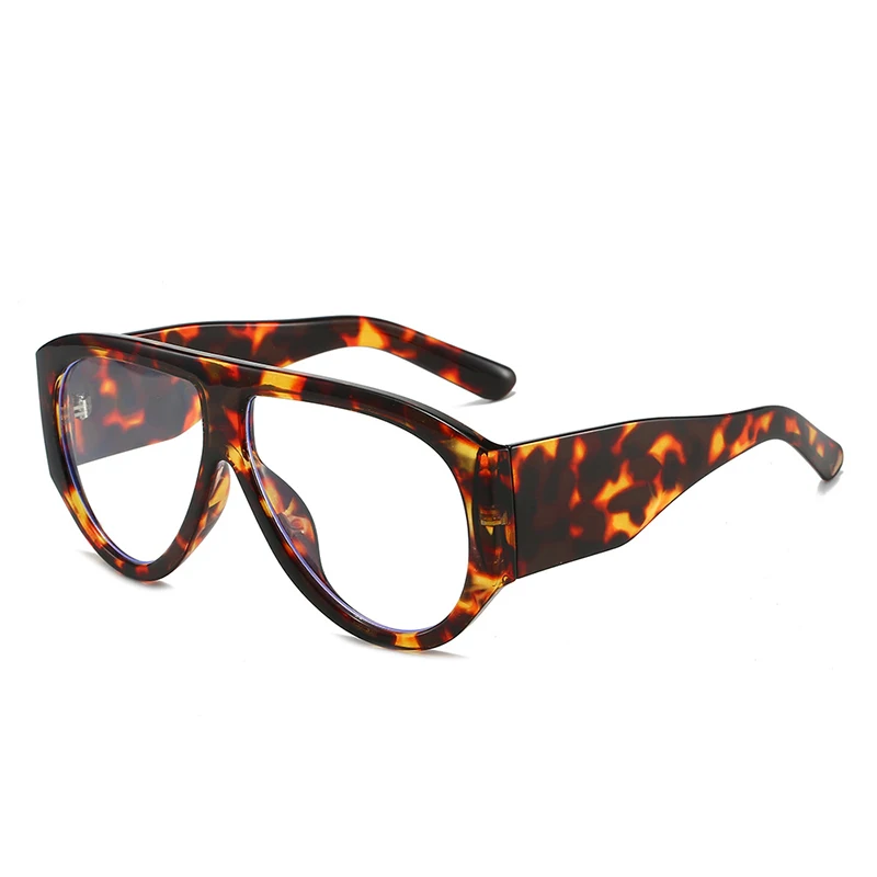 Big Frame Pilot Reading Glasses Frame Women Classic Oversized Prescription Eye Glasses Frame Brand Computer Eyeglasses Unisex