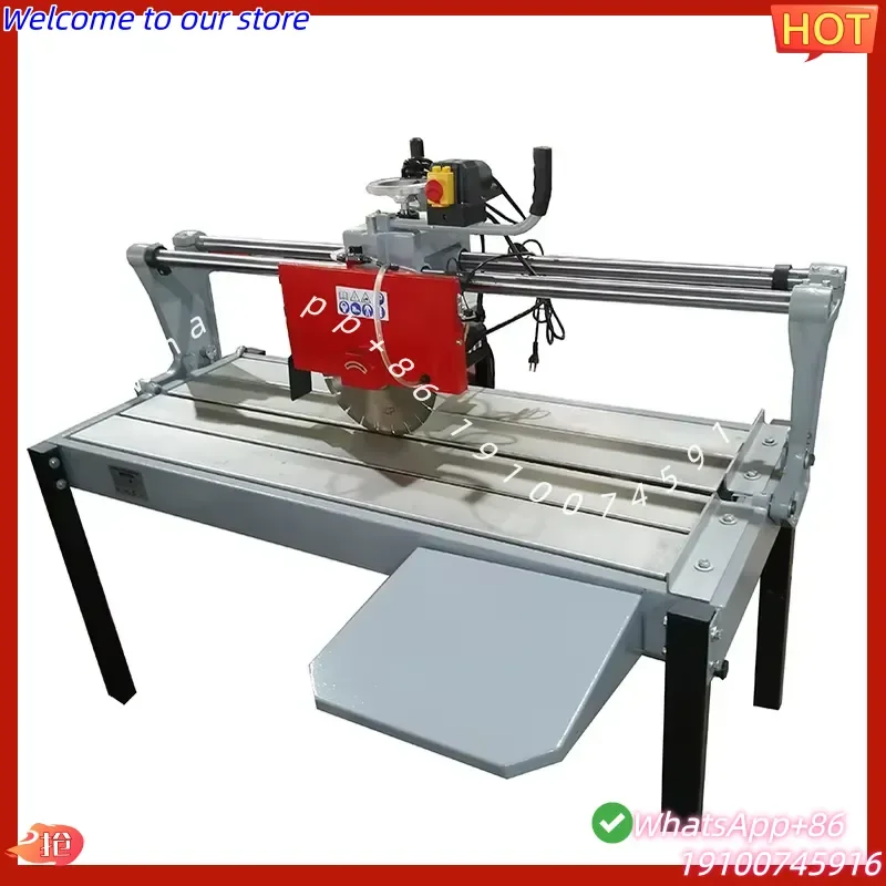2026Hot SJ23080/SJ23100/SJ23120/SJ23130 Stone Cutting Table Saw Machine Marble Cutting Machine Small Portable Stone Cutting