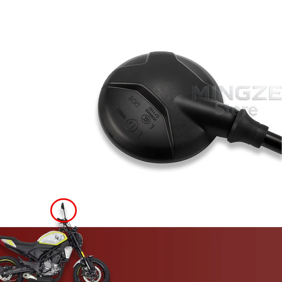 Suitable for CFMOTM 250CLX 250 CLX 250 rearview mirror, reflector mirror, reverse mirror original accessories 10MM
