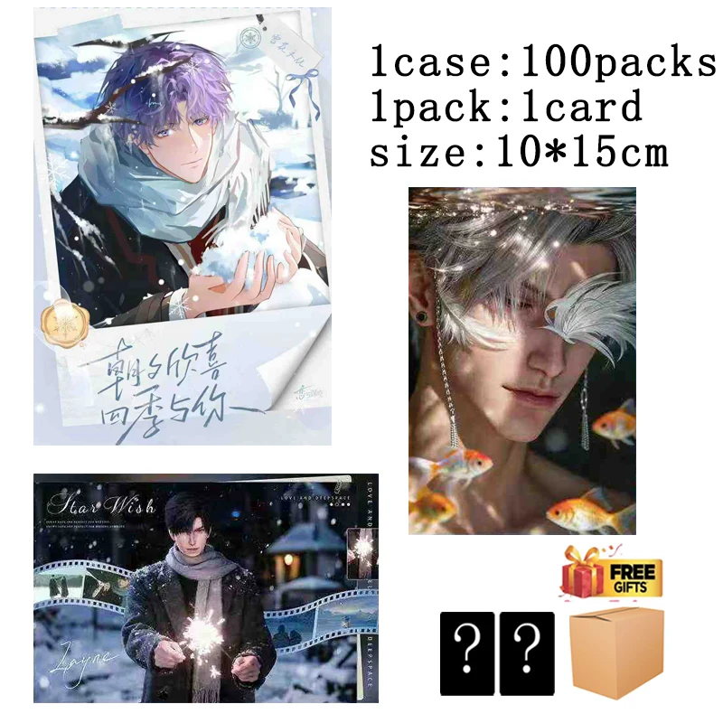 

Love And Deepspace Acrylic Colored Paper Collection Card 10x15cm Multi Style Tarot Postcard Art