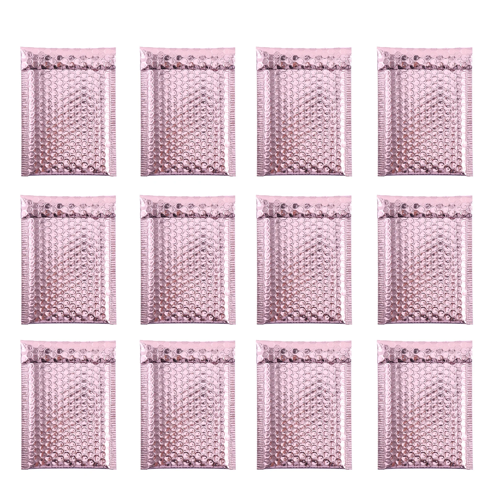 12Pcs Bubble Mailers Padded Envelopes Waterproof Lightweight Packing Envelopes Bags for Shipping Jewelry Electronics Cosmetics