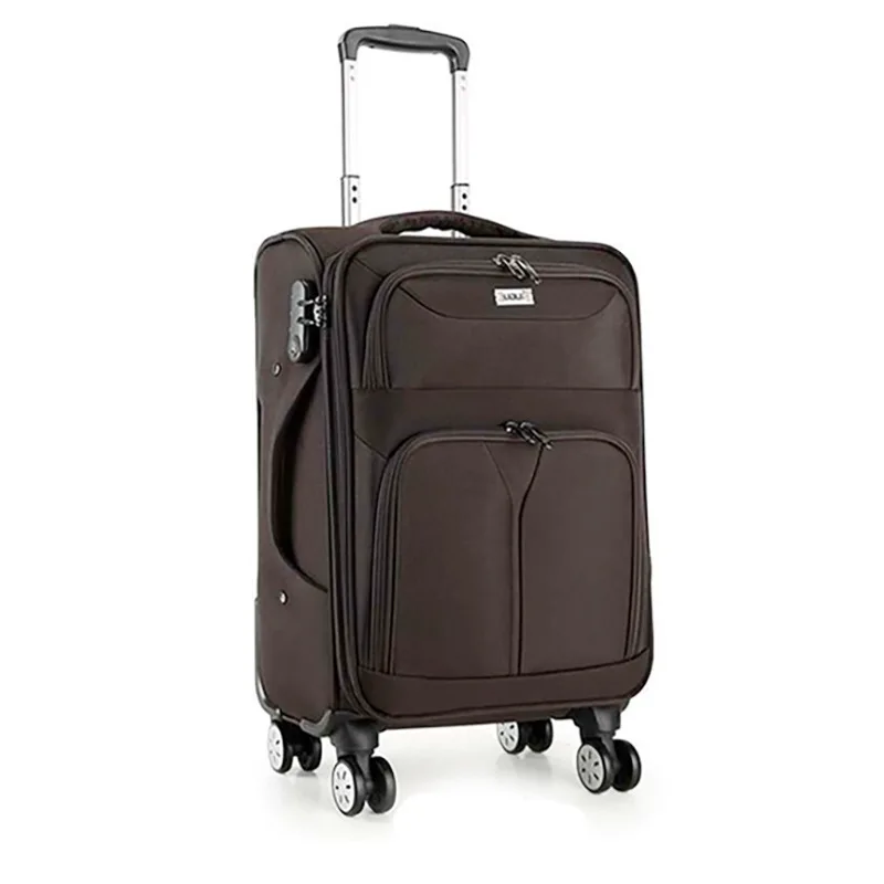 20 "22" 24 "26" 28 "valigia con ruote in tessuto morbido per viaggio Trolley in tessuto Oxford valigia per bagagli con rotelle Valise spedizione gratuita