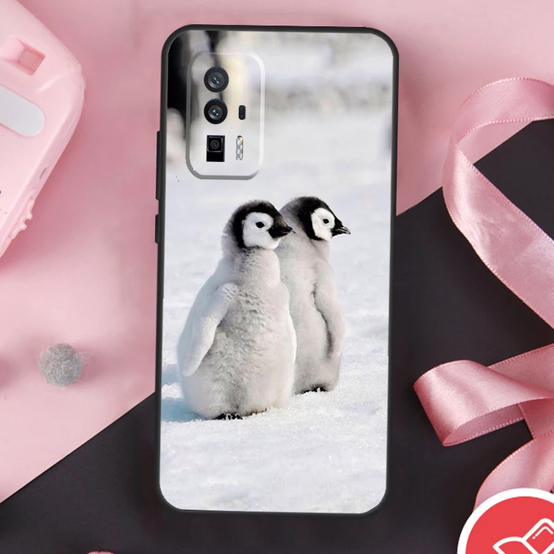  Penguin Snow Arctic Cute Animal Case For POCO X3 X5 X6 F6 Pro M6 M5s F3 F5 Xiaomi 11T 12T 13T Pro 14 Ultra 12 13 Lite Cover