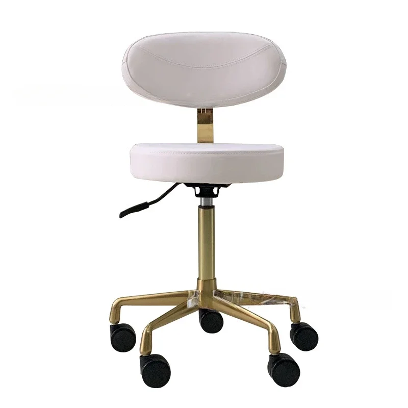 

Nail Professional Barber Chairs Salon Pedicure Chair Beauty Barber Wheels Vanity Swivel Sedia Da Barbiere Saloon Furniture