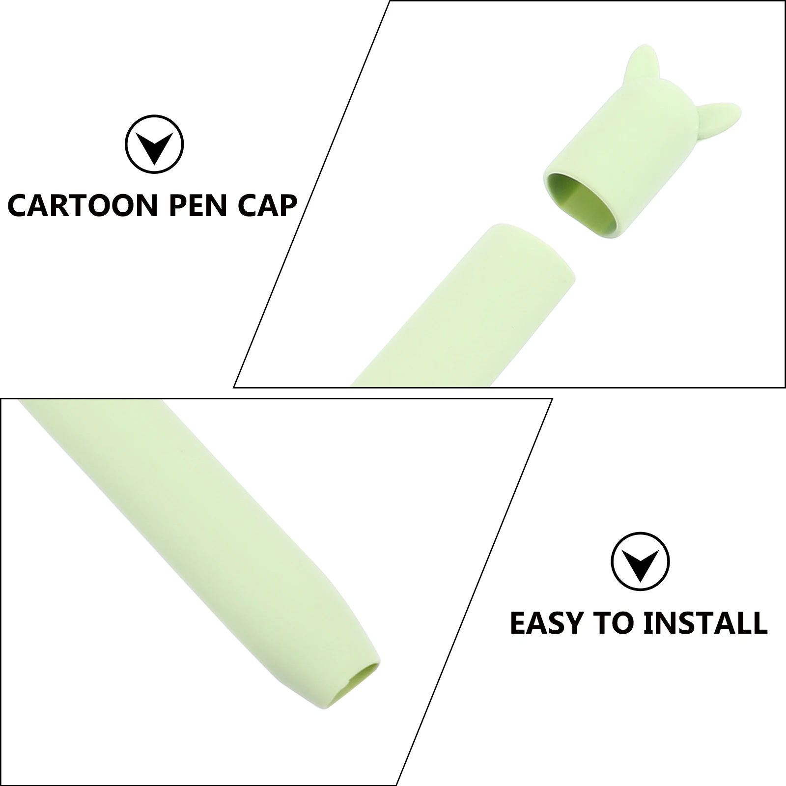 

Pen Case Travel Stylus for Tablet Protection Cap Touchscreen Silica Gel