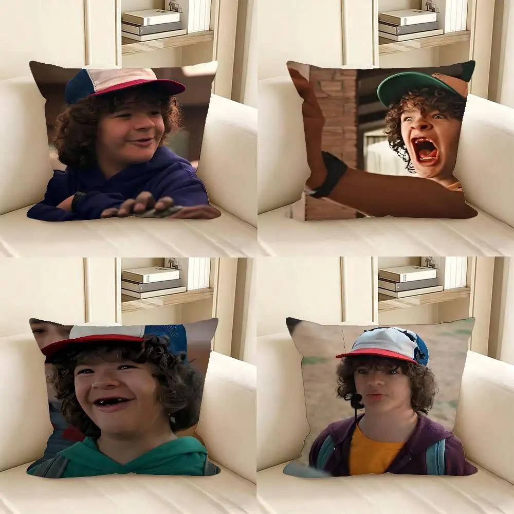 1pc Gaten Matarazzo Stranger Capa de Almofada Quadrada Moderna para Quarto, Sofá e Decoração de Ambientes de Lazer
