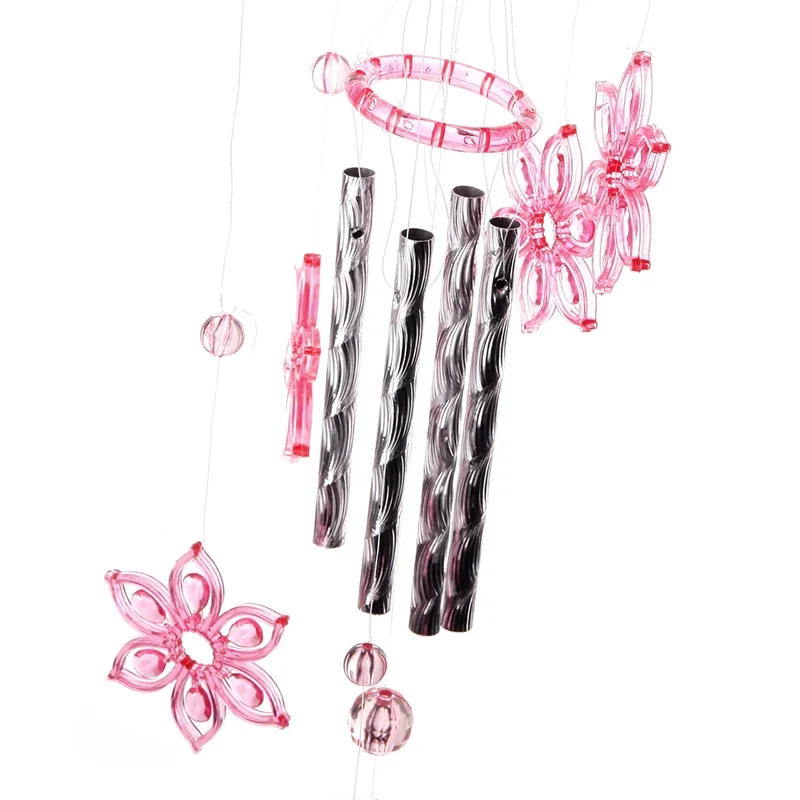 Hot Sale 2019 High Quality Wind Chimes Creative 45cm Garden Bells Hanging Décor Metal Tubes Ornament Windchime