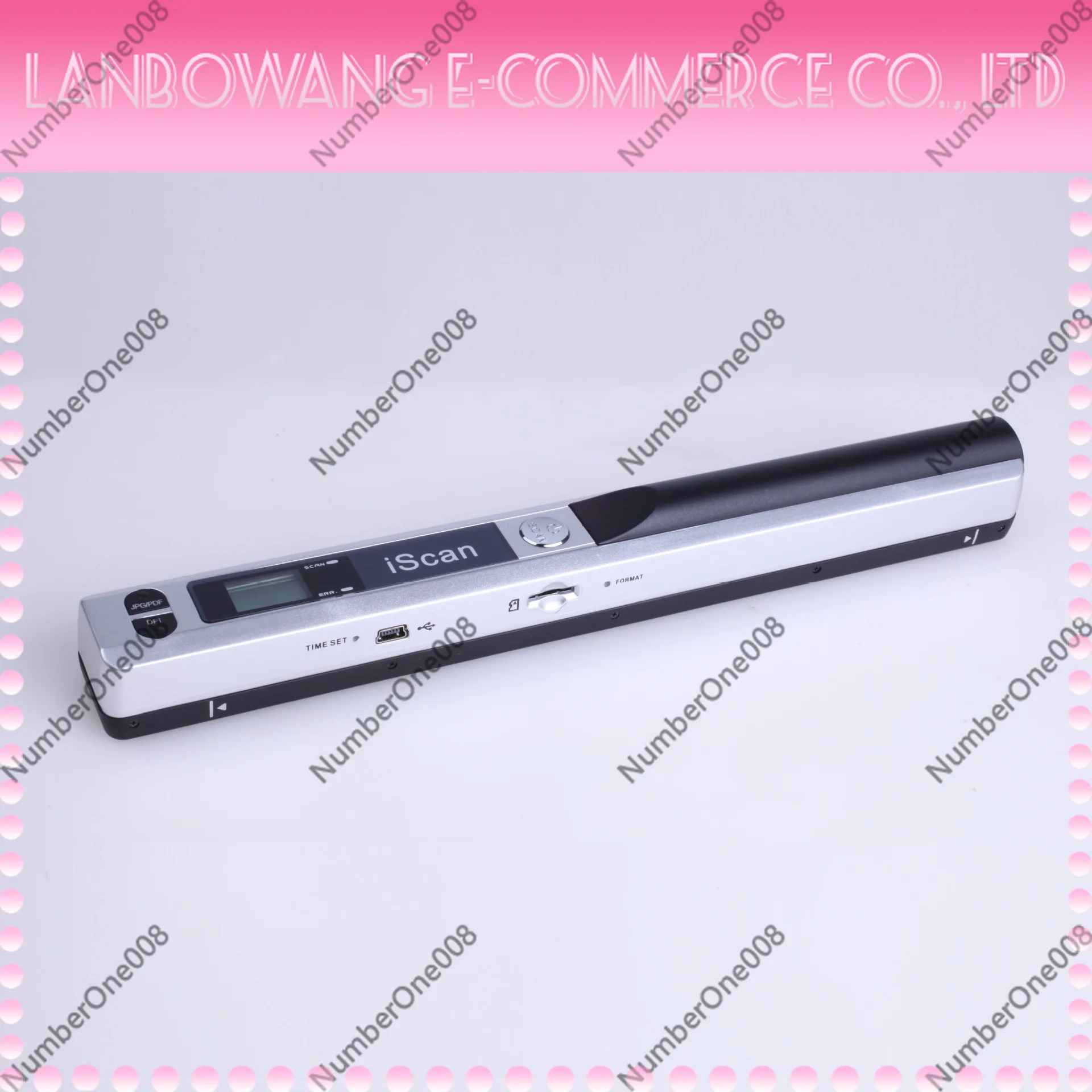 Portable Handheld Scanner A4 Size Office Travel Mobile Document Scan Device Quick Scanner