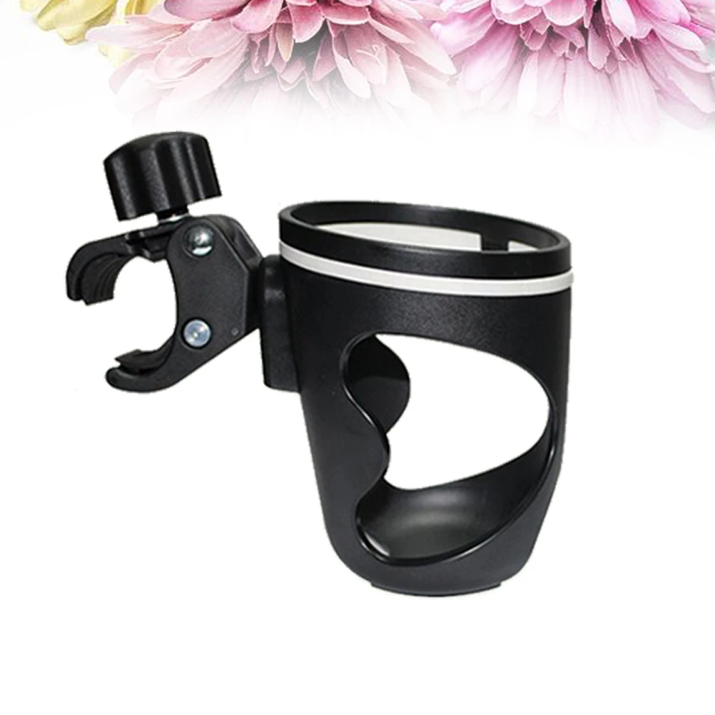

Multifunctional Cup Holder Baby Stroller Bottle Rack Adjustable 360 Degree Swivel Clip Safe Plastic Buggy Accessories Cycling