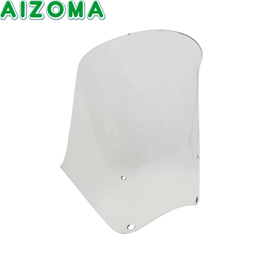 Motorfiets Koplamp Kuip Vervanging Voorruit Wind Screen Voor Harley Dyna Low Rider Straat Fat Bob Fxd 87-17 9/12 "15"