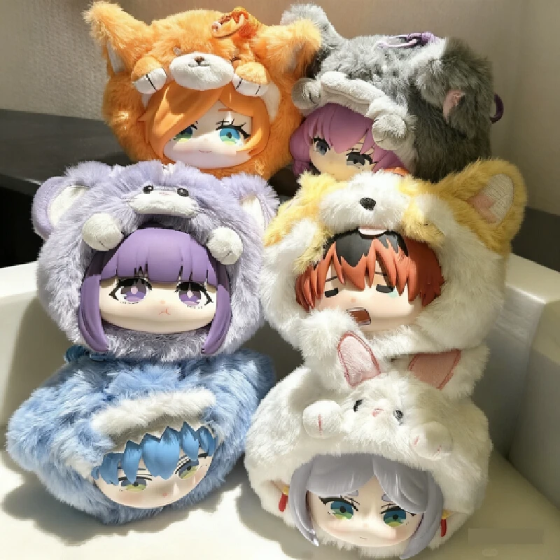 

Новинка 2025, серия Frieren The Animal Party, плюшевая подвеска, слепая коробка, милая кукла Beyond Journey's End, кулон, брелок, подарки для фанатов куклы