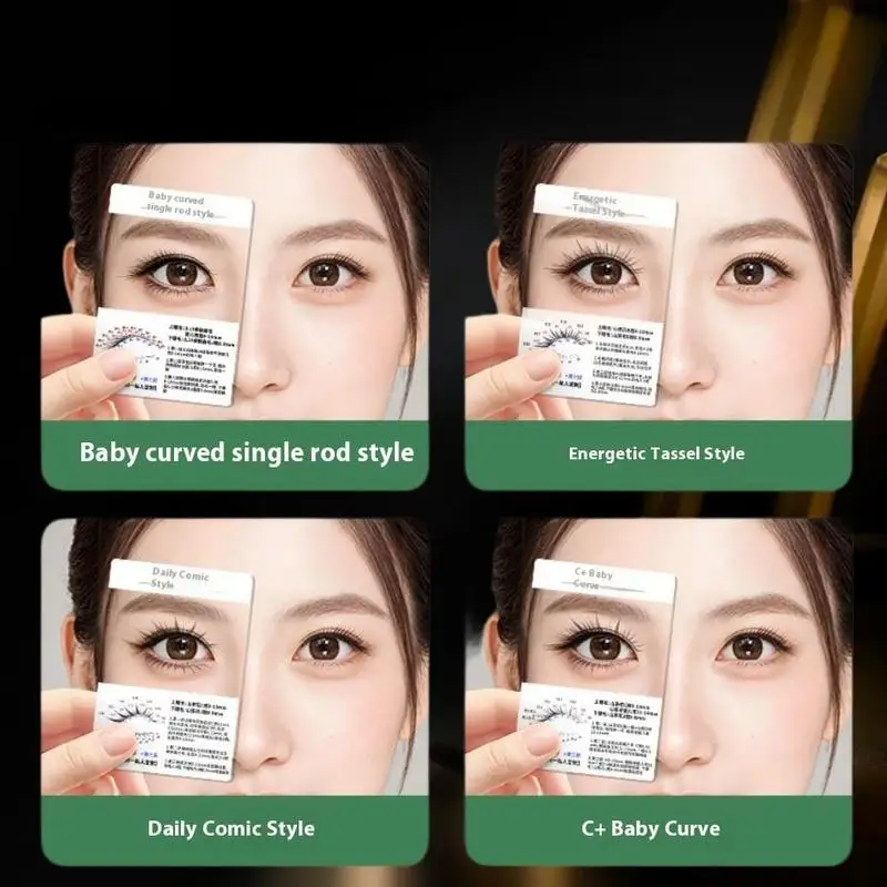 1Pc Falsche Wimpern Probe Karte Anprobieren Wirkung Ausstellung Wimpern Stil Display Board Wimpern Verlängerung Versorgung Gefälschte Wimpern Kosmetische Werkzeug