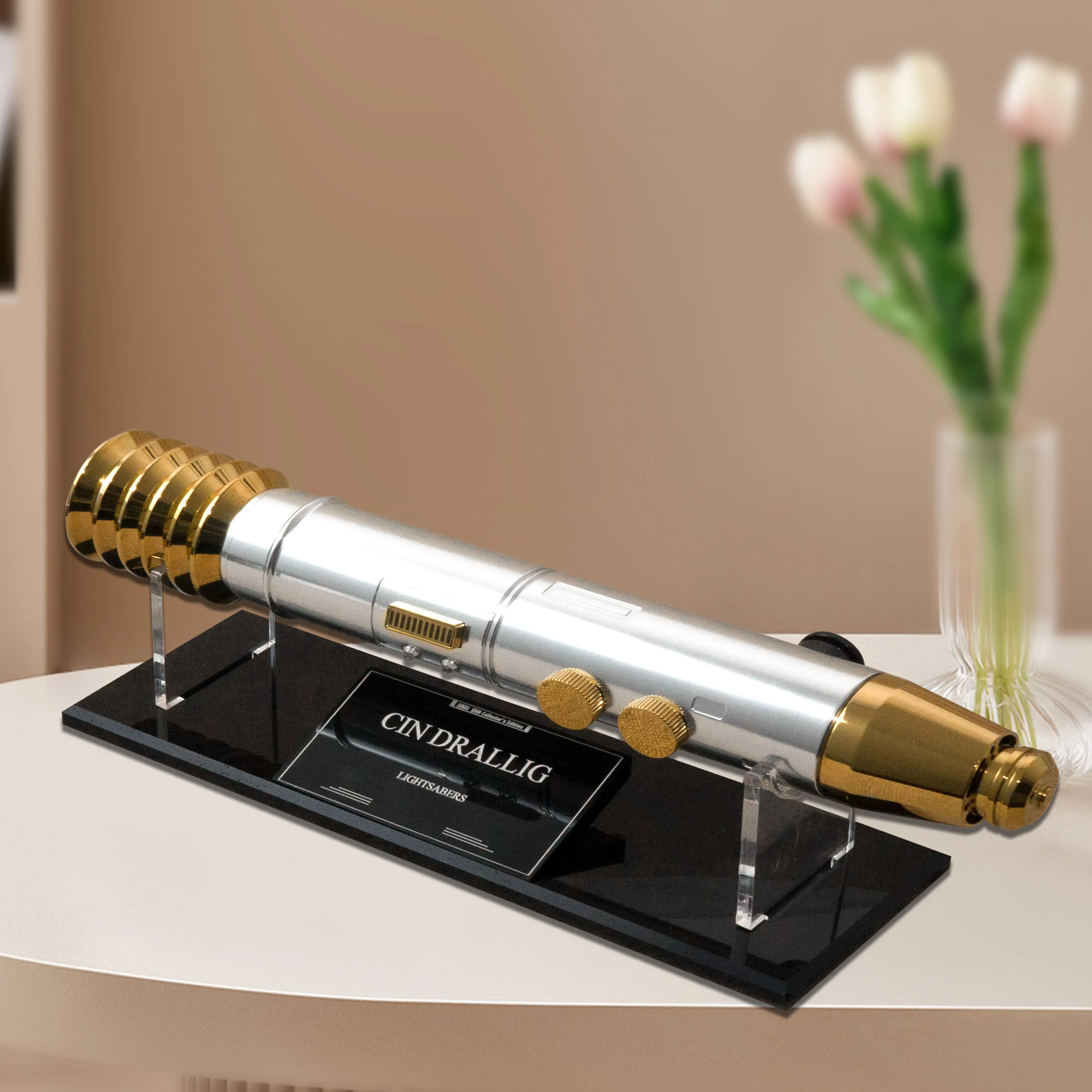 

CIN DRALLIG Lightsabers collection display stand saber nameplate acrylic material 89sabers ELFsaber LGTsaber Can be used