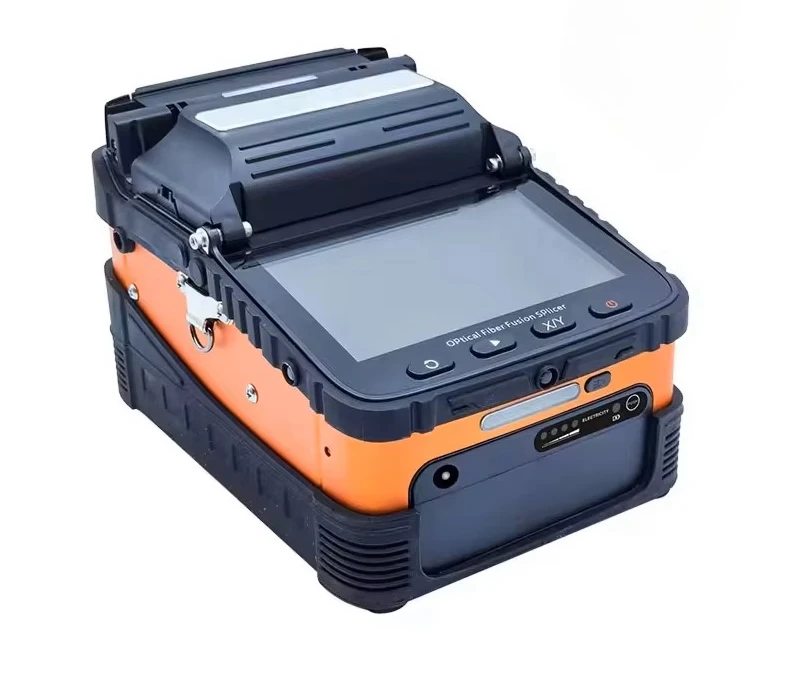 Fiber Fusion Splicer SC GPRS FTTH 8s Splicing 18s Heating 5200mAh Lithium Battery Fiber Optic Fusion Splicer