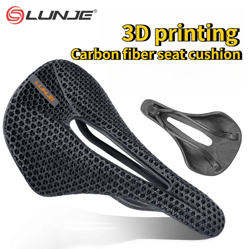 

Велосипедное седло LUNJE 3D из полого углеродного волокна: комфортное, эластичное, амортизирующее сиденье для горных и шоссейных велосипедов