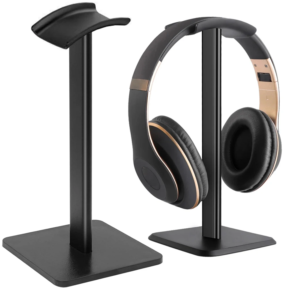 Suporte Premium para Headset em Liga de Alumínio, Suporte Flexível para Fones de Ouvido Gamer, Organizador de Exibição de Fones de Ouvido para Mesa