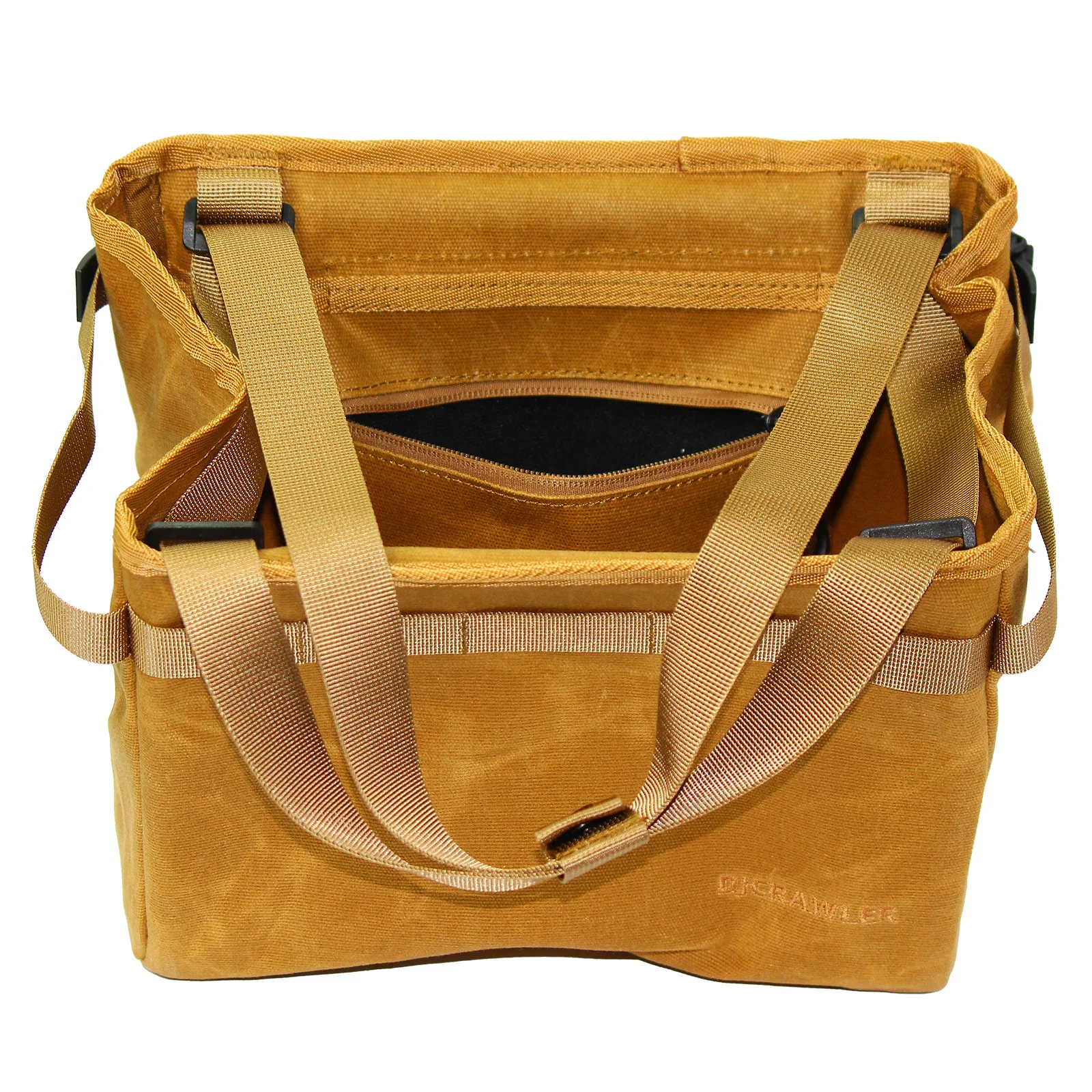 DC 왁스 천 방수 접이식 자전거 앞바구니 9L 야채 보관 바구니 브롬톤 퀵릴리즈 가방용