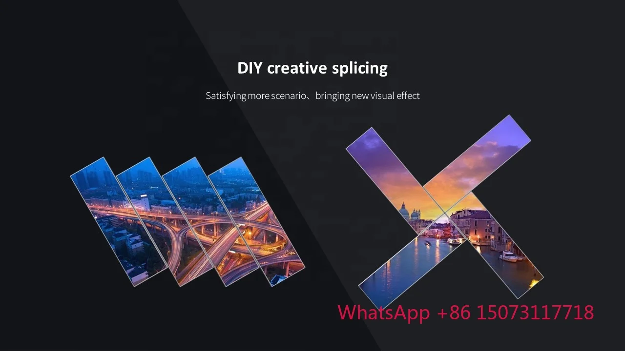 Digital Display Standee Totem Advertising Screen Full Color Video Panel Floor Stand Led Poster With Front Maintenance