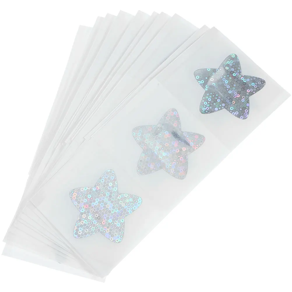 

100pcs Star Shaped Bandages 46x46mm Glitter Wound Care Patch Portable Adhesive Stickers Small Breathing First Aid Bandage