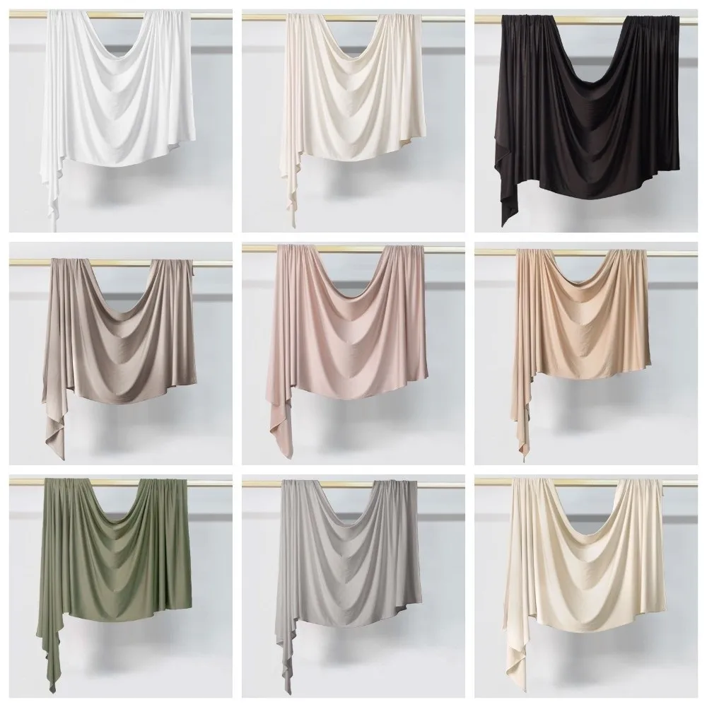 

Fashion 180CM Hijab Scarf for Women Long Headscarves Cotton Head Scarf Versatile Breathable Scarf Shawls Daily Wear