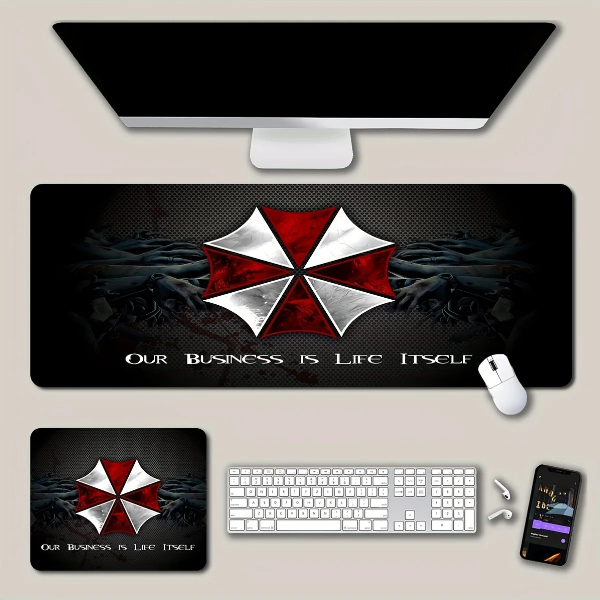 Gaming mouse pad 900x400x3MM Non-slip rubber desk mat Office home and esports gift durable desktop accessories keyboard mat