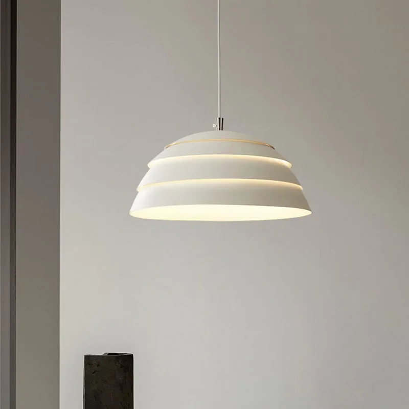 

Art Modern 2024 S LED Pendant Lights White Black Metal E27 Bulb Hanglamp For Bar Dining Room Coffee Shop Cord 150cm Adjustable