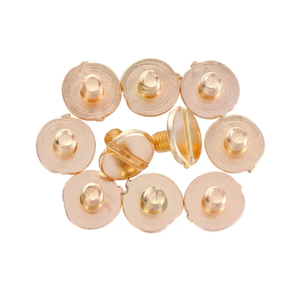 8/10/12/16/20mm Punk Cloth Button Clothes/Bag/Shoes Metal Nail Solid Nail Bolt Round Head Screws Strap Rivets Mushroom Dome