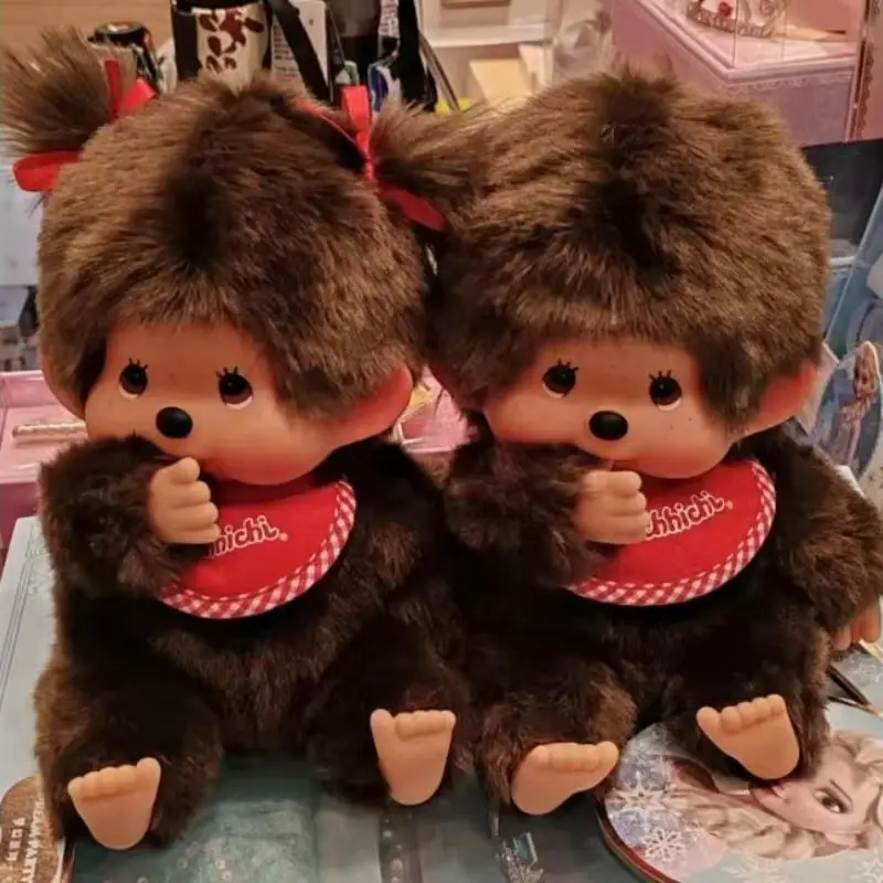 Hot Selling 20 Cm Kawaii Monqiqi Leuke Anime Pluche Pop Tas Hanger Marionet Decoratie Meisje Kinderen Paar Sleutelhanger Verjaardagscadeau