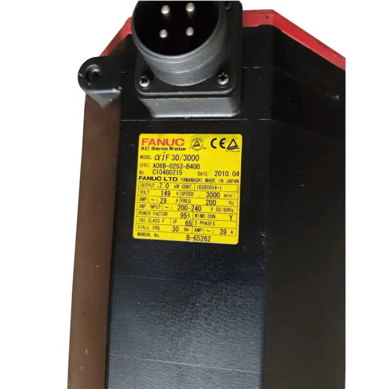 

Серводвигатель Fanuc A06B-0253-B400, проверен, исправен, с ускоренной доставкой