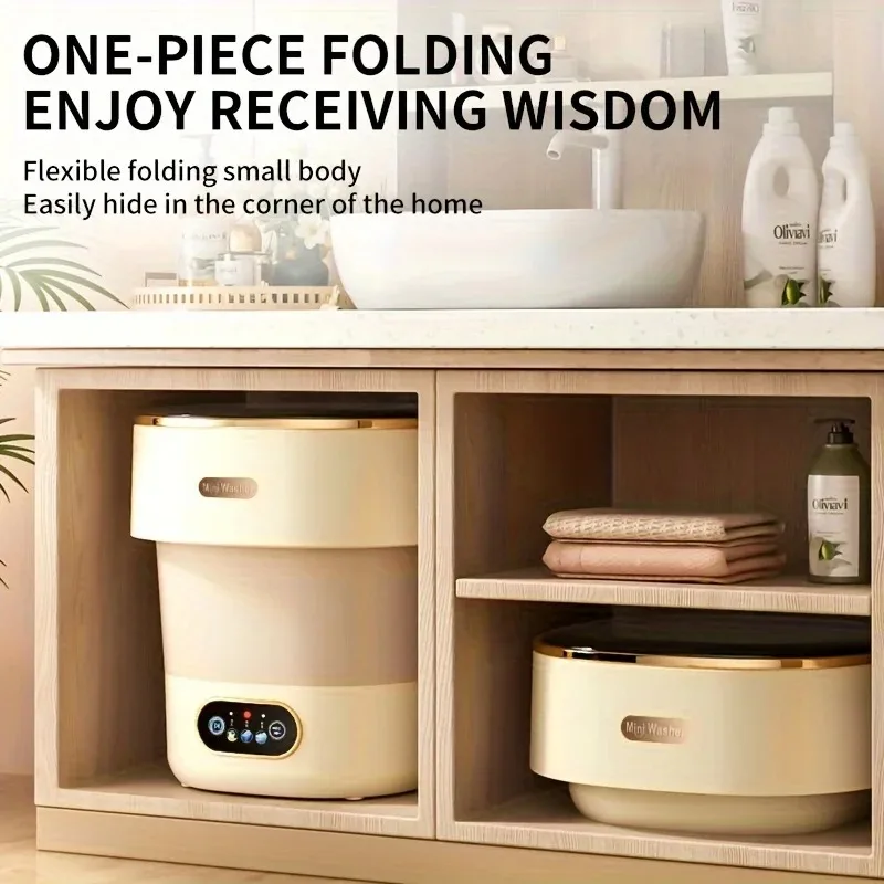 15L آلة مجفف غسيل محمول صغير قابل للطي للجوارب سراويل داخلية السفر والشقة الغسيل ودية