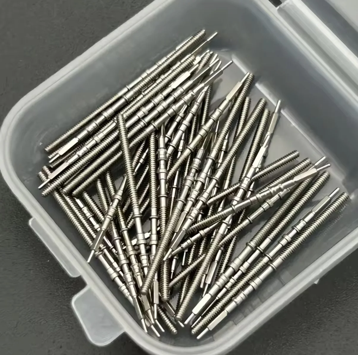 Kit de tiges de mouvement de montre en acier (5/10/20 pièces) – Pièces de rechange pour mouvements de montres Seiko NH34 NH35 NH36 NH38 NH39 – Référence 2026