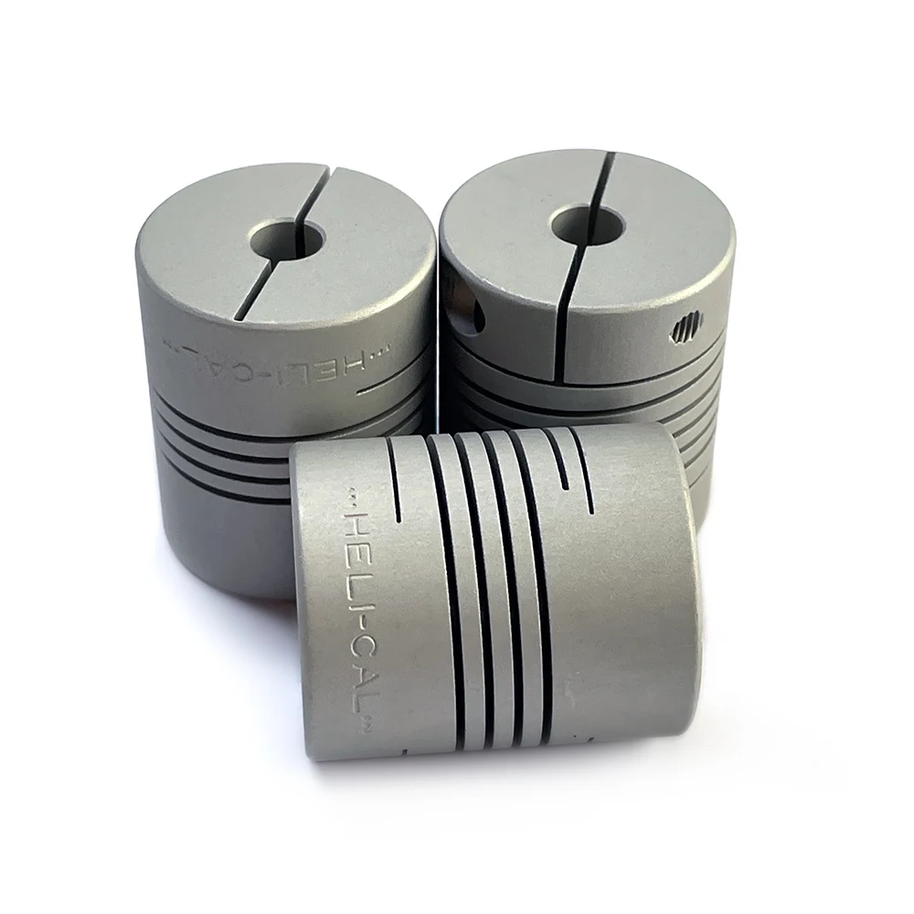 Standard Helical Flexure Shaft coupling Type WAC25-8mm-8mm Flexible Aluminum Alloy Coupler Made in the U.S.A ﻿