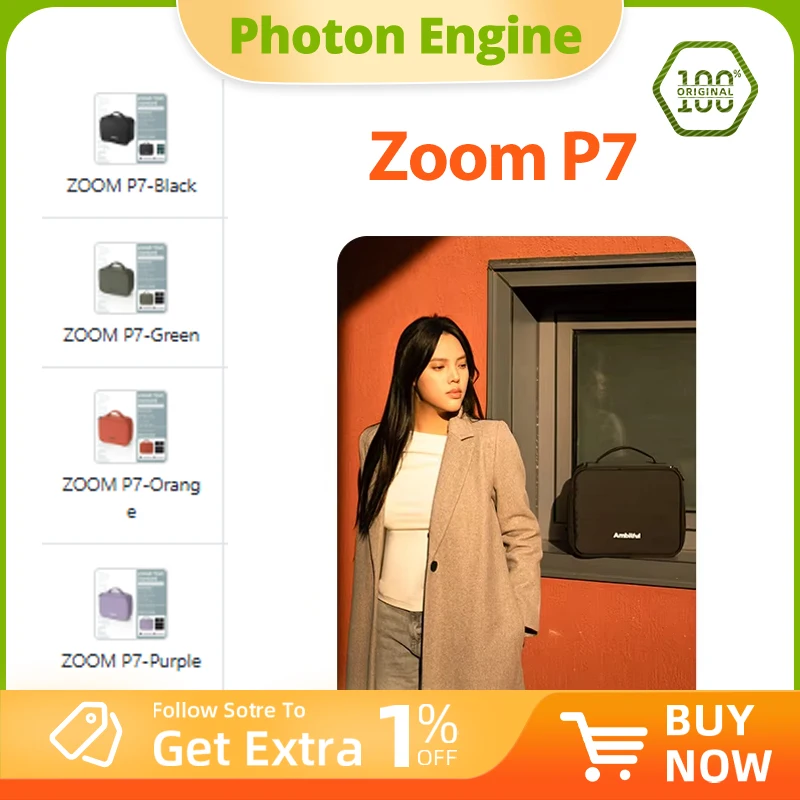 Drone Camera - Ambitful Zoom P7 Multi-functional Photography Storage