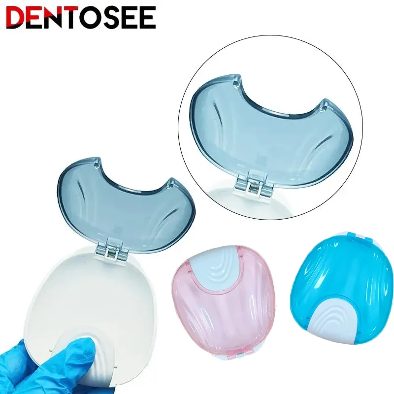 

Dental False Teeth Storage Box Cleaning Box Denture Bath Container Retainer Holder Case Retainer Carrying Tooth Glue