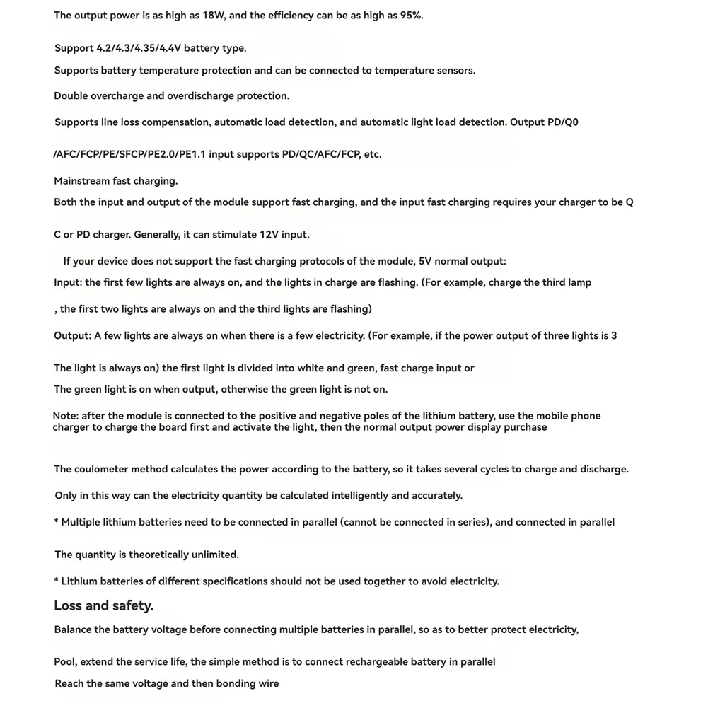 QC3.0 18W Fast Charge Mobile Power Module Dual USB Type-C USB Charging Module with Indicator for PD QC Charger